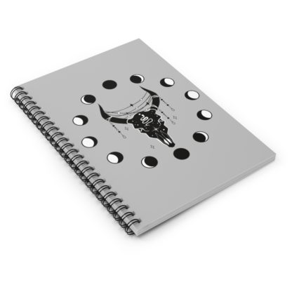 Bull and Moon Spiral Notebook - Image 4