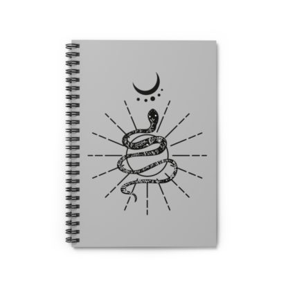 Snake And Moon Spiral Notebook - Image 2