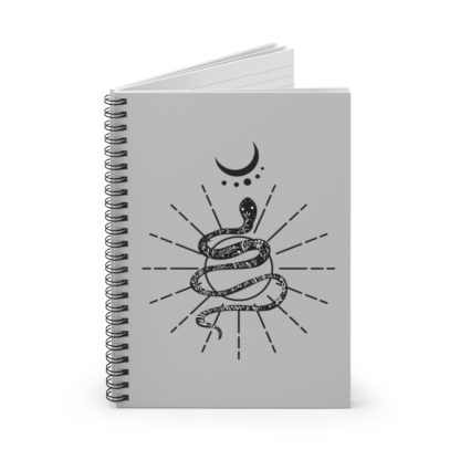 Snake And Moon Spiral Notebook - Image 3