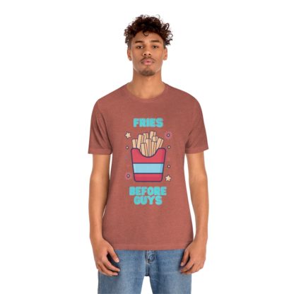 Fries Before Guys Tee - Image 12