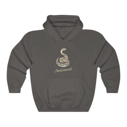 Feminist Snake Hooded Sweatshirt