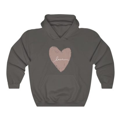 Cute Love Heart Hooded Sweatshirt - Image 6