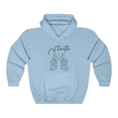 Just Breathe Hooded Sweatshirt