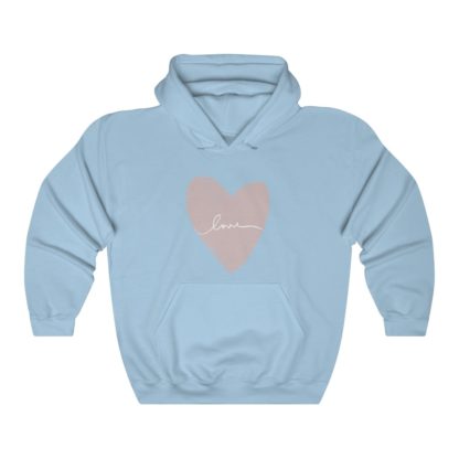 Cute Love Heart Hooded Sweatshirt - Image 5