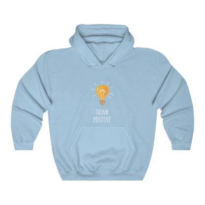 Think Positive Hooded Sweatshirt - Image 6