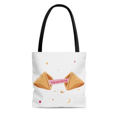 You Are Loved Fortune Cookie Tote Bag - Image 3