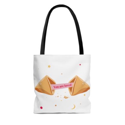 You Are Loved Fortune Cookie Tote Bag - Image 4