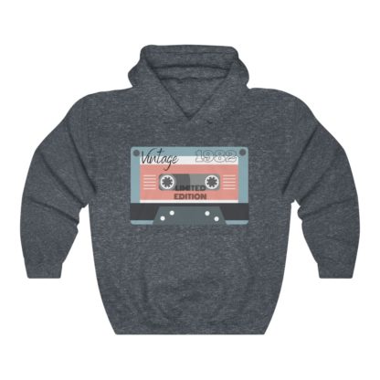 Vintage Tape Hooded Sweatshirt - Image 9