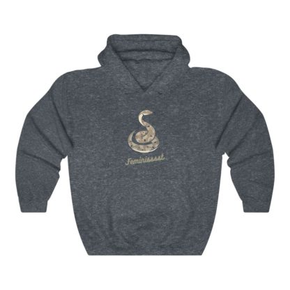 Feminist Snake Hooded Sweatshirt - Image 9