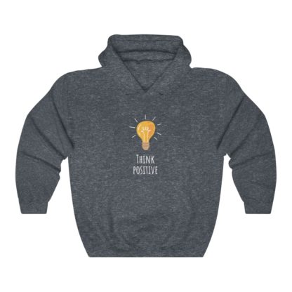 Think Positive Hooded Sweatshirt - Image 9