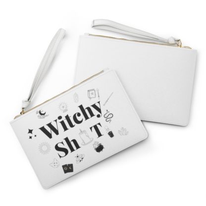 Witchy Shit Clutch Bag - Image 3