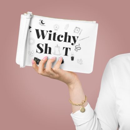 Witchy Shit Clutch Bag - Image 4