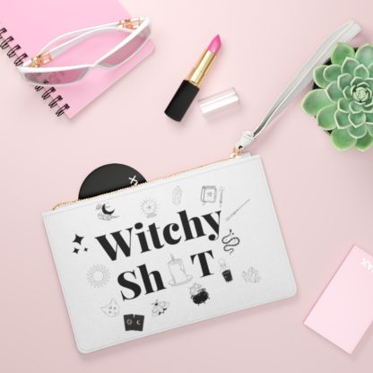 Witchy Shit Clutch Bag