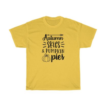 Autumn Skies And Pumpkin Pies Tee - Image 8