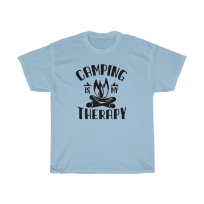 Camping Is My Therapy Tee - Image 6