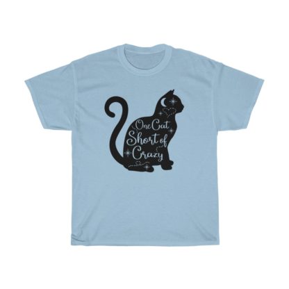 One Cat Short Of Crazy Tee