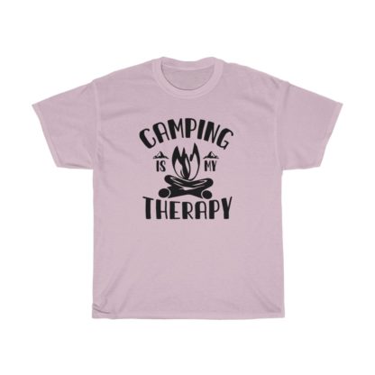 Camping Is My Therapy Tee - Image 8