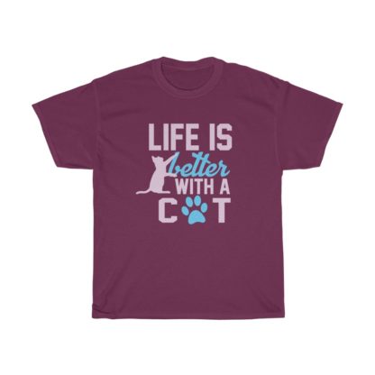 Life Is Better With A Cat Tee - Image 10