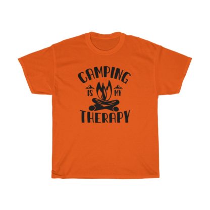 Camping Is My Therapy Tee - Image 5