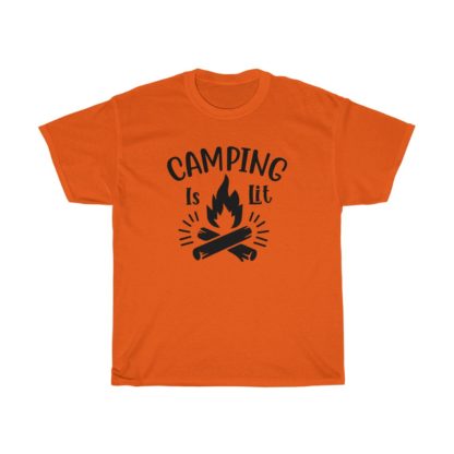 Camping Is Lit Tee - Image 5