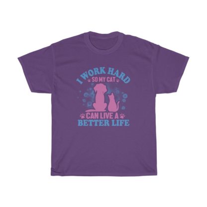 I Work Hard Tee - Image 8