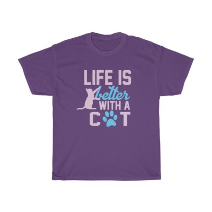 Life Is Better With A Cat Tee - Image 8