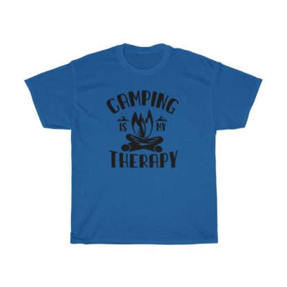 Camping Is My Therapy Tee - Image 7