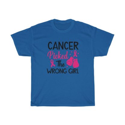 Cancer Picked The Wrong Girl Tee - Image 11