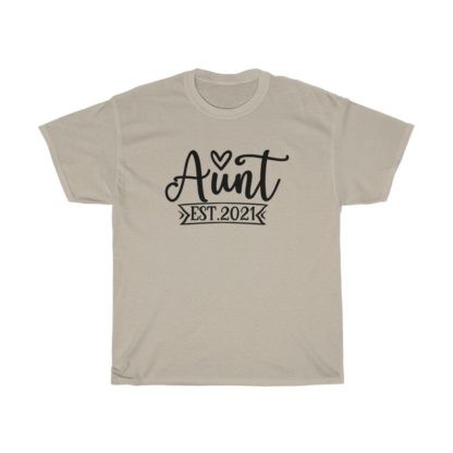 Aunt Since 2021 Tee - Image 3