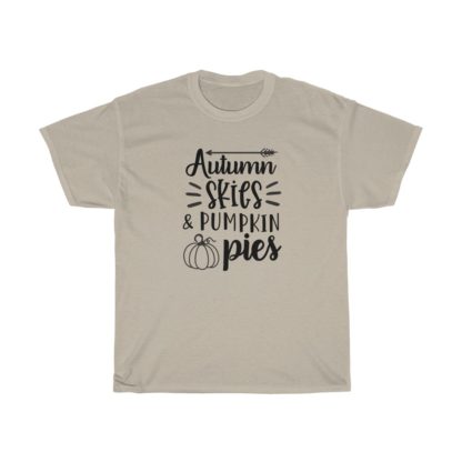 Autumn Skies And Pumpkin Pies Tee - Image 3