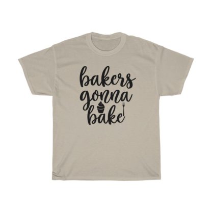 Bakers Gonna Bake Cupcake Tee - Image 3