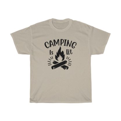 Camping Is Lit Tee - Image 3