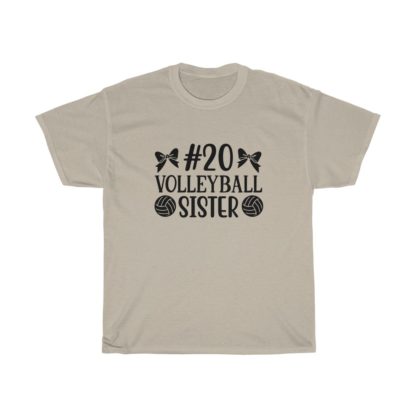 Volleyball Sister Tee - Image 3