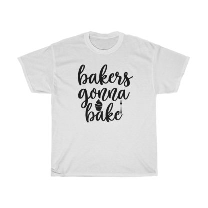 Bakers Gonna Bake Cupcake Tee - Image 2