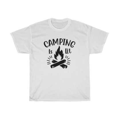 Camping Is Lit Tee - Image 2