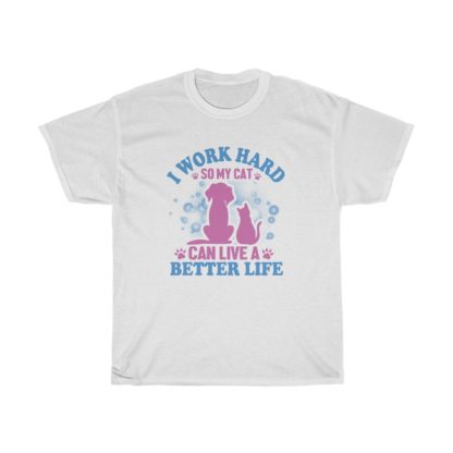 I Work Hard Tee - Image 2