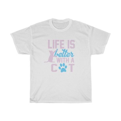 Life Is Better With A Cat Tee - Image 2