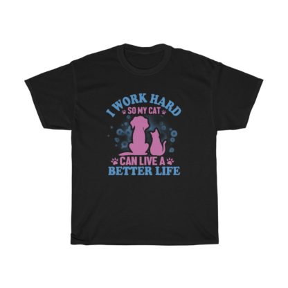 I Work Hard Tee - Image 3