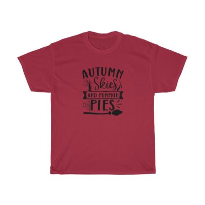 Autumn Skies And Pumpkin Pies Broom Tee - Image 12