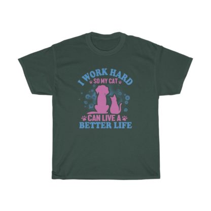 I Work Hard Tee - Image 5