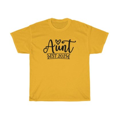 Aunt Since 2021 Tee - Image 4