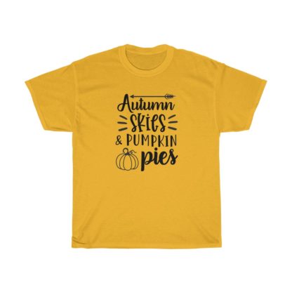 Autumn Skies And Pumpkin Pies Tee - Image 5