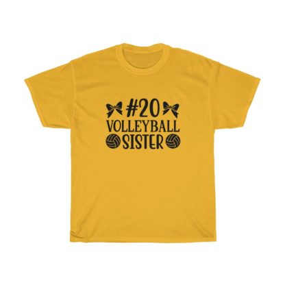 Volleyball Sister Tee - Image 4