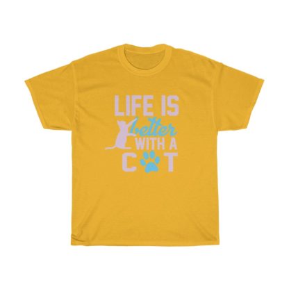 Life Is Better With A Cat Tee - Image 4