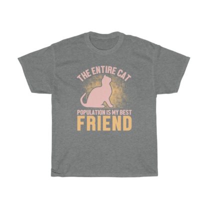 Cats Are Friends Tee - Image 4