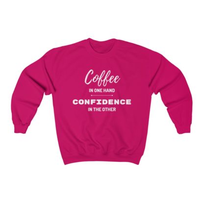 Coffee and Confidence Crewneck Sweatshirt - Image 7