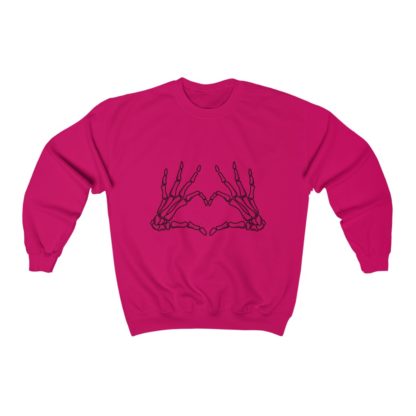 Skeleton Heart Crewneck Sweatshirt - Image 10