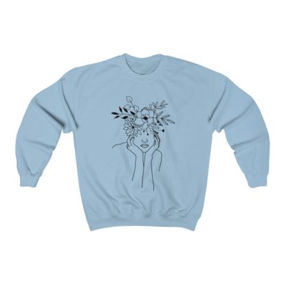 Beautiful Flowers Crewneck Sweatshirt - Image 7