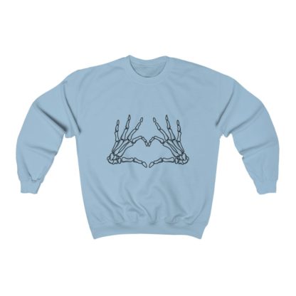 Skeleton Heart Crewneck Sweatshirt - Image 8