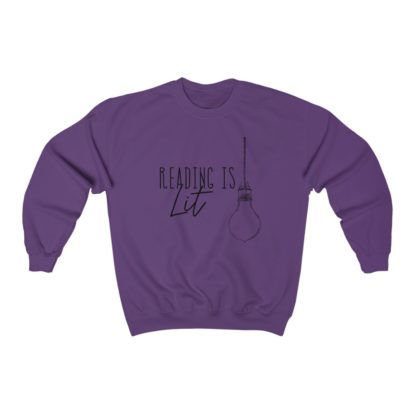 Reading Is Lit Crewneck Sweatshirt